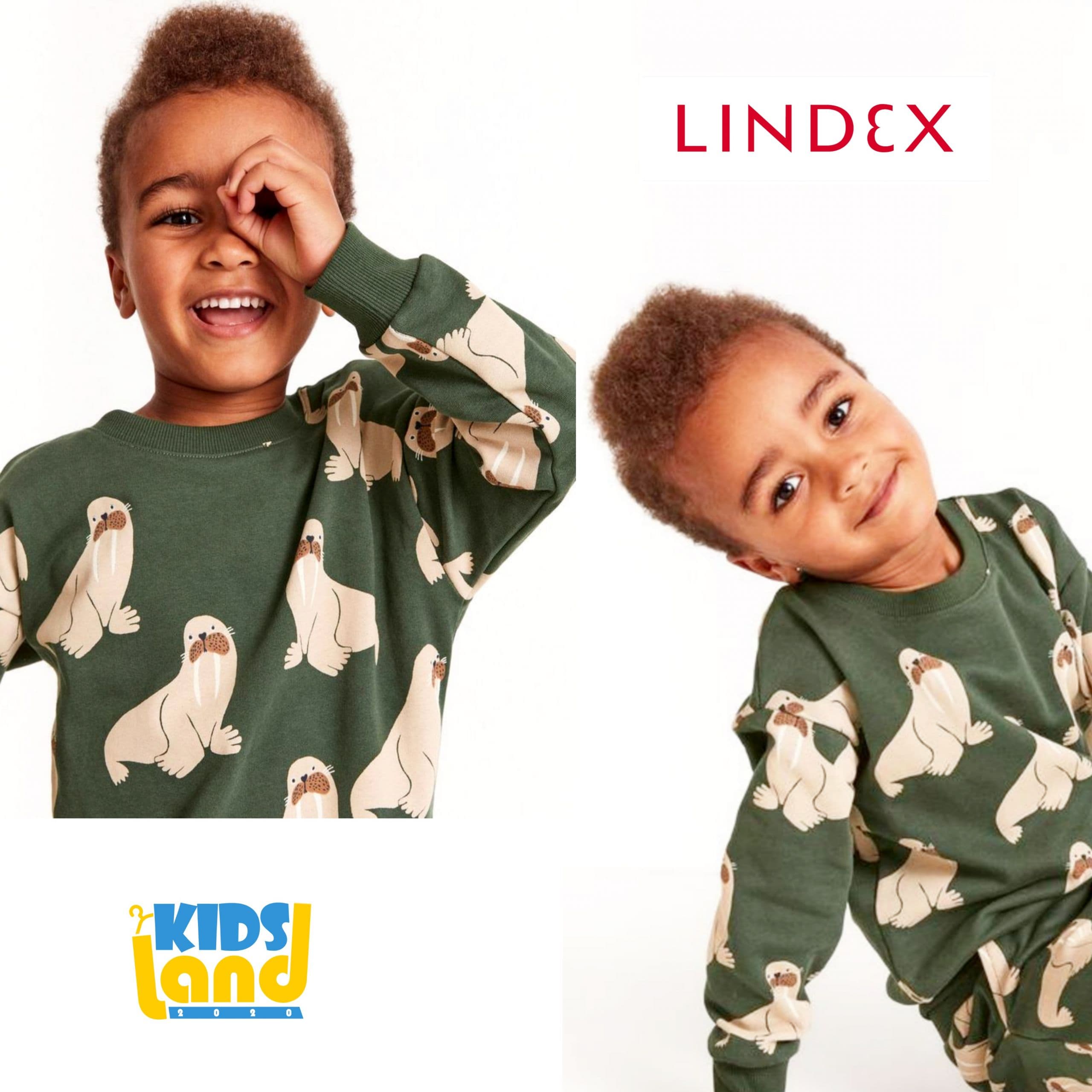 دورس تو کرک سبز برند LINDEX — تصویر ۲