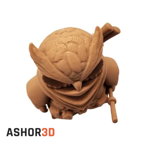 فیگور جغد نینجا | مجسمه دکوری پرینت سه بعدی Ashor3D — تصویر ۲