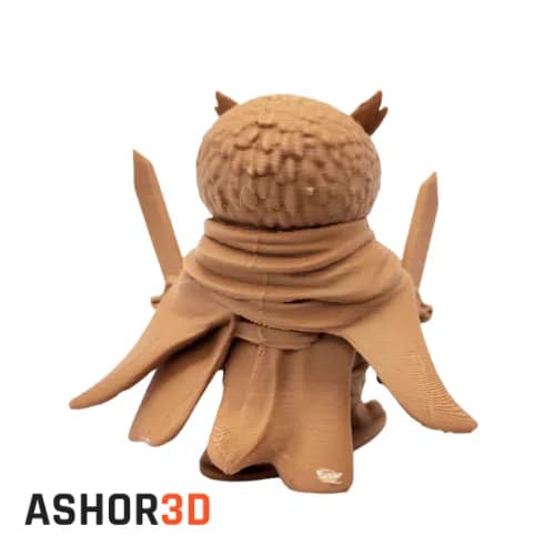 فیگور جغد جنگجو | مجسمه دکوری پرینت سه‌بعدی Ashor3D — تصویر ۲