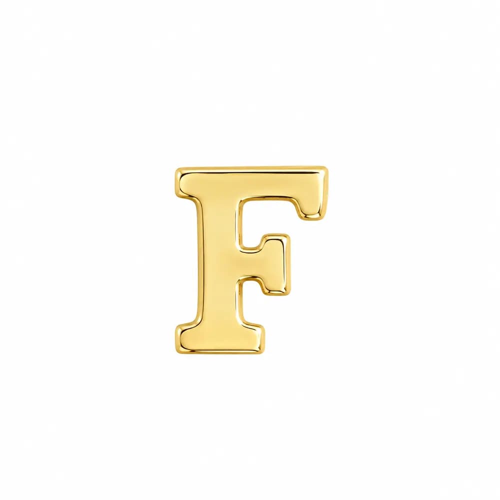 پلاک حرف F بزرگ