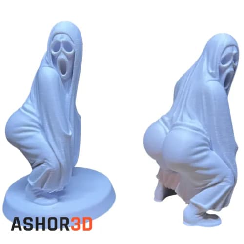 فیگور گوست فیس Twerking پرینت سه بعدی | Ashor3D