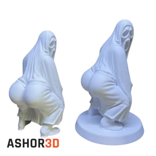 فیگور گوست فیس Twerking پرینت سه بعدی | Ashor3D — تصویر ۴