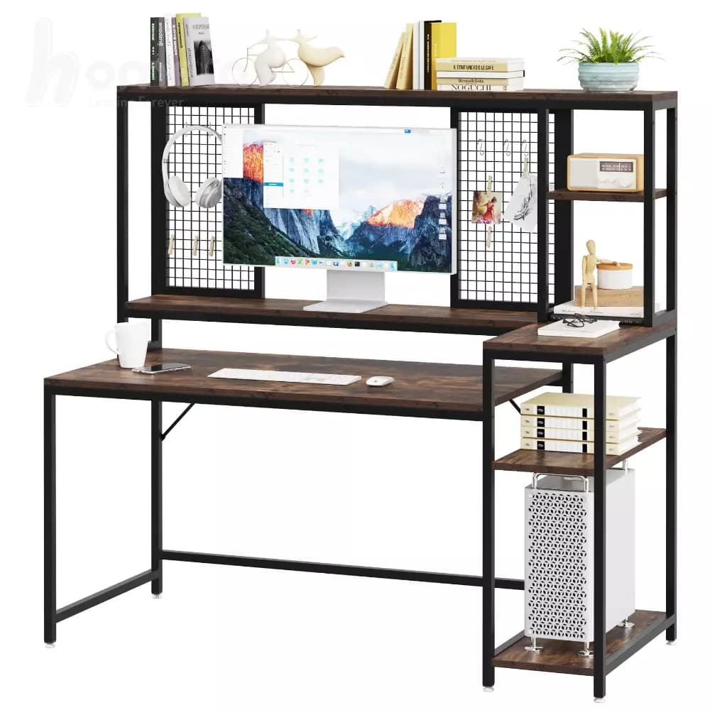 میز گیمینگ gaming فلزی با صفحه mdf مدل ht1887 — تصویر ۶