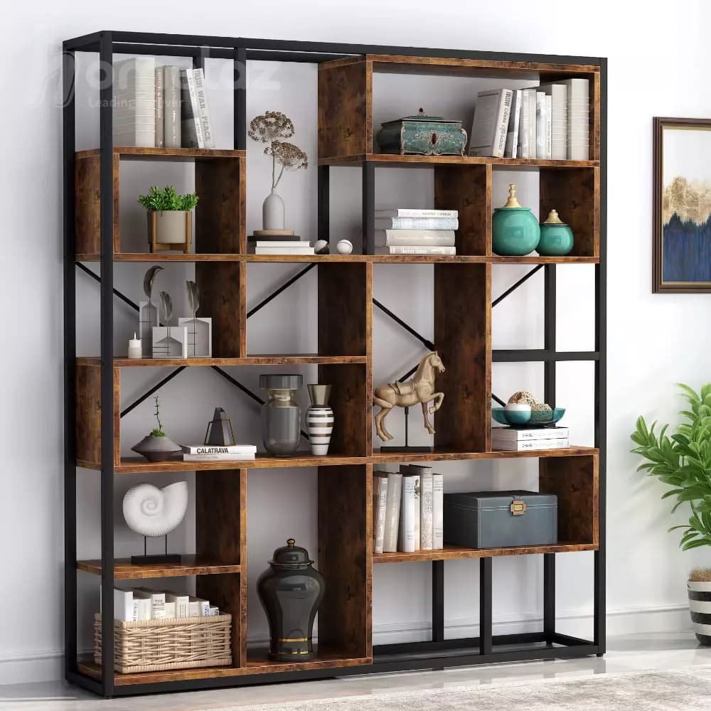 شلف چوبی, ام دی افی و فلزی مدل ht1590