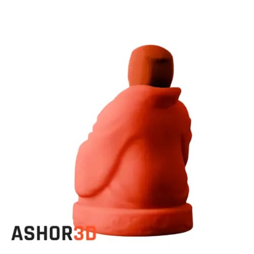 فیگور ددپول طرح بودا | مجسمه دکوری پرینت شده Ashor3D — تصویر ۲
