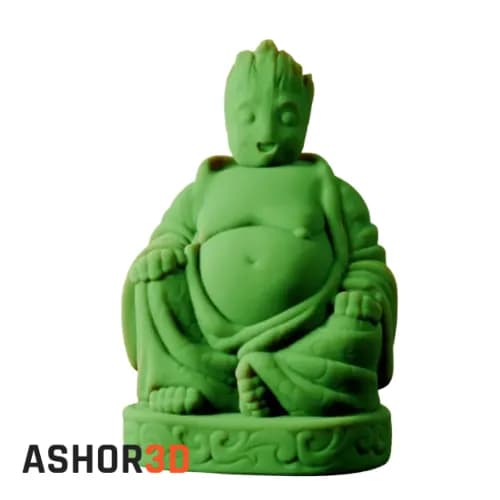 فیگور Groot طرح بودا – مجسمه دکوری چاپ ۳ بعدی PLA