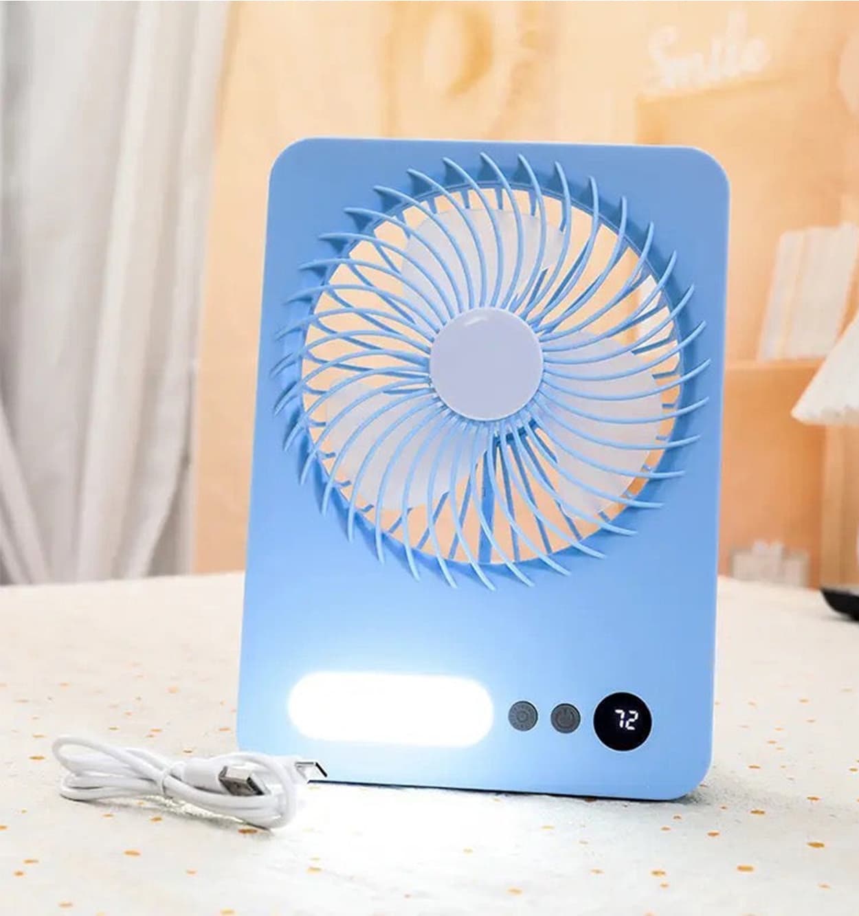 مینی فن کتابی ال ای دی دار کد 45122 — تصویر ۷