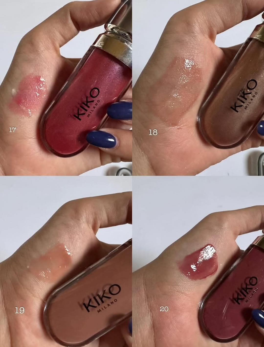 عمده لیپ گلاس کیکو (KIKO Milano) از آرایشی عمده ماهتیکا — تصویر ۶