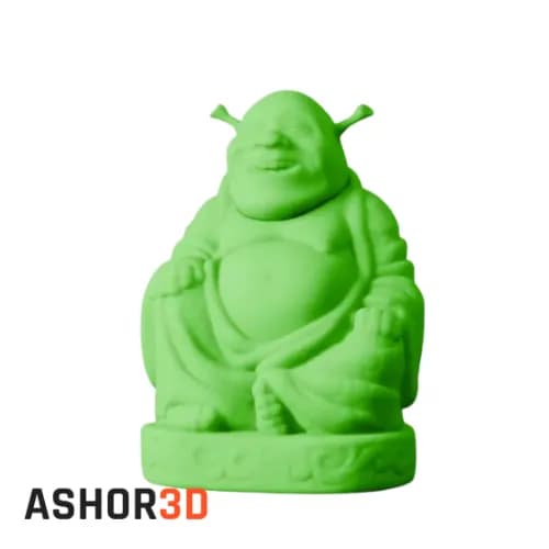 فیگور شرک طرح بودا چاپ سه بعدی Ashor3D