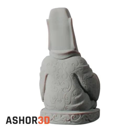 فیگور Moai طرح بودایی چاپ سه بعدی Ashor3D — تصویر ۲