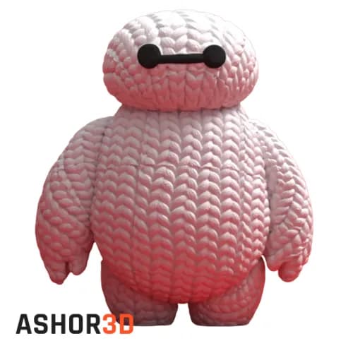 اکشن فیگور Baymax پرینت سهبعدی | آشور 3D
