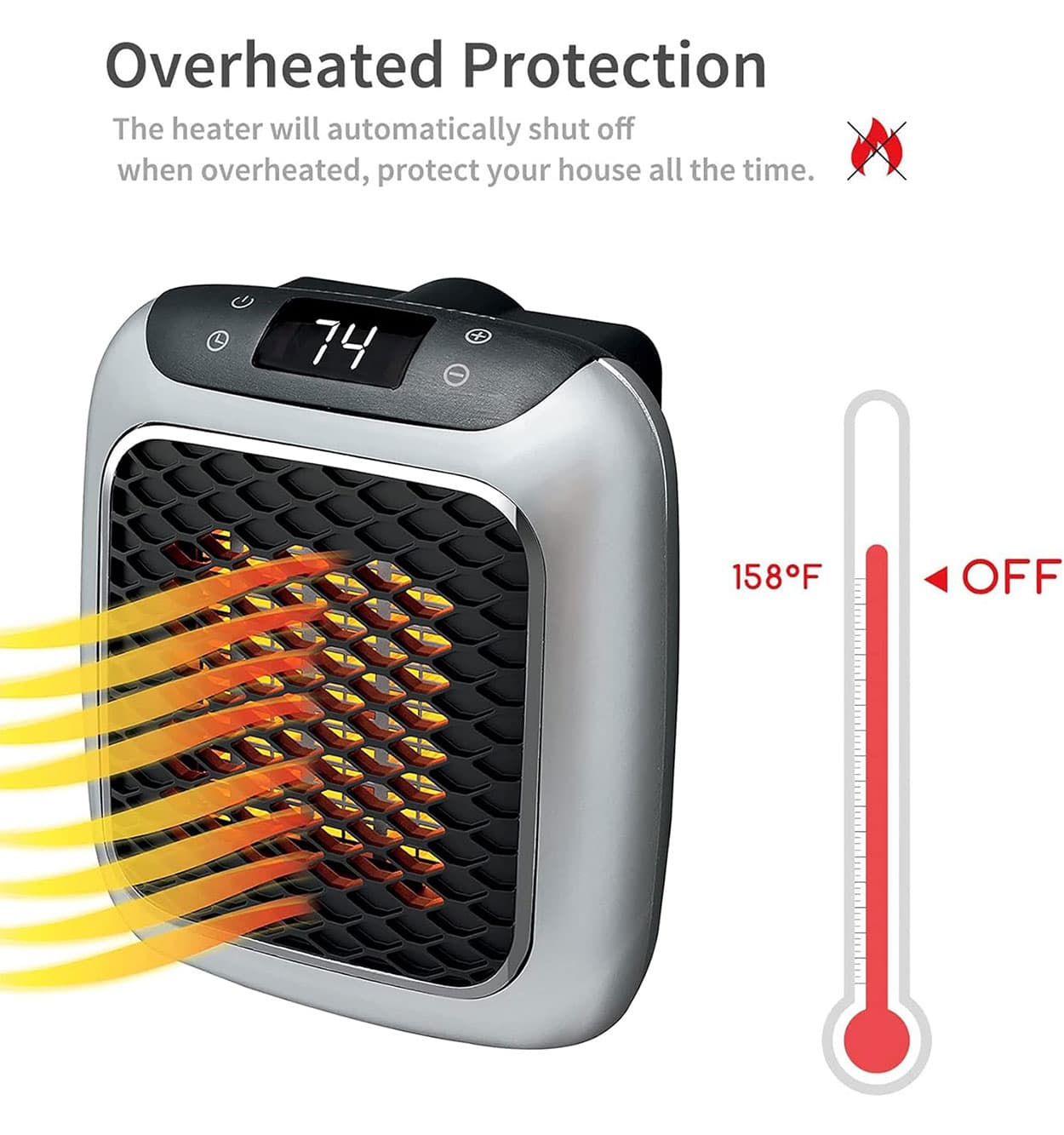 هیتر HANDY HEATER کد 45614 — تصویر ۳