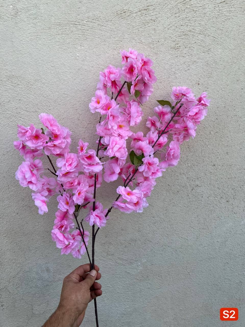 شاخه شکوفه هلو 3 بازو — تصویر ۲