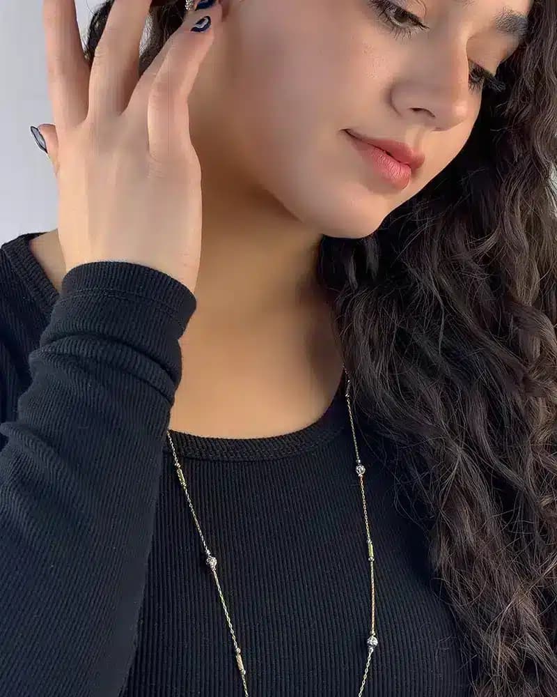 رولباسی طلا مدل البرنادو ترکیبی — تصویر ۲