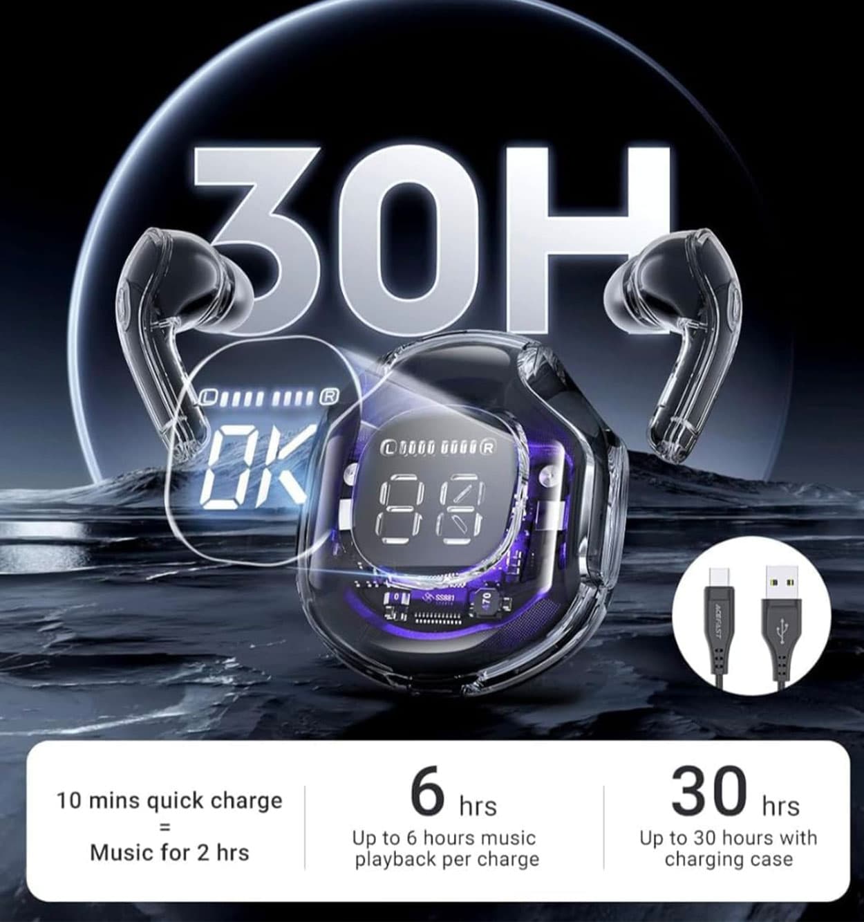ایرپاد Ultrapods Pro کد 45635 — تصویر ۵
