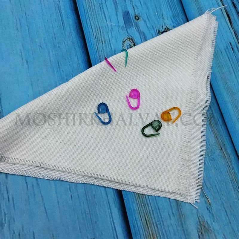 سنجاق نشانه گذار بافتنی بسته 20 عددی — تصویر ۴