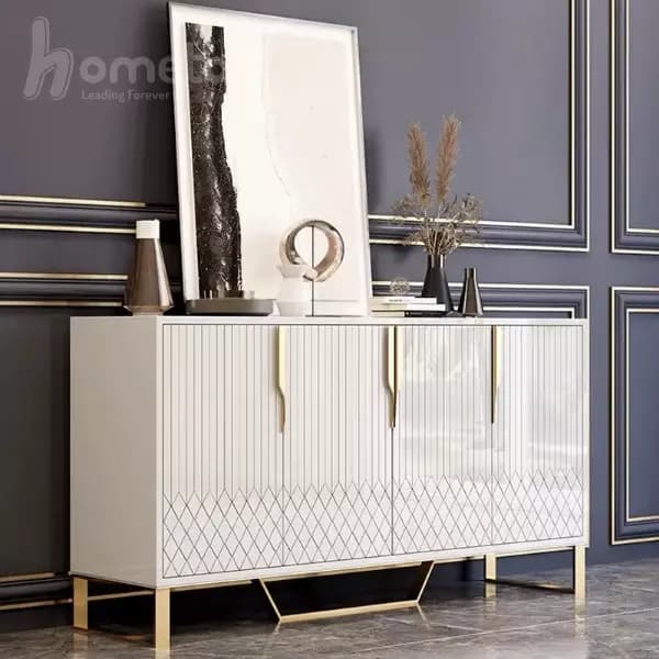 میز پایه استیل کنسول مدرن طرح لنا