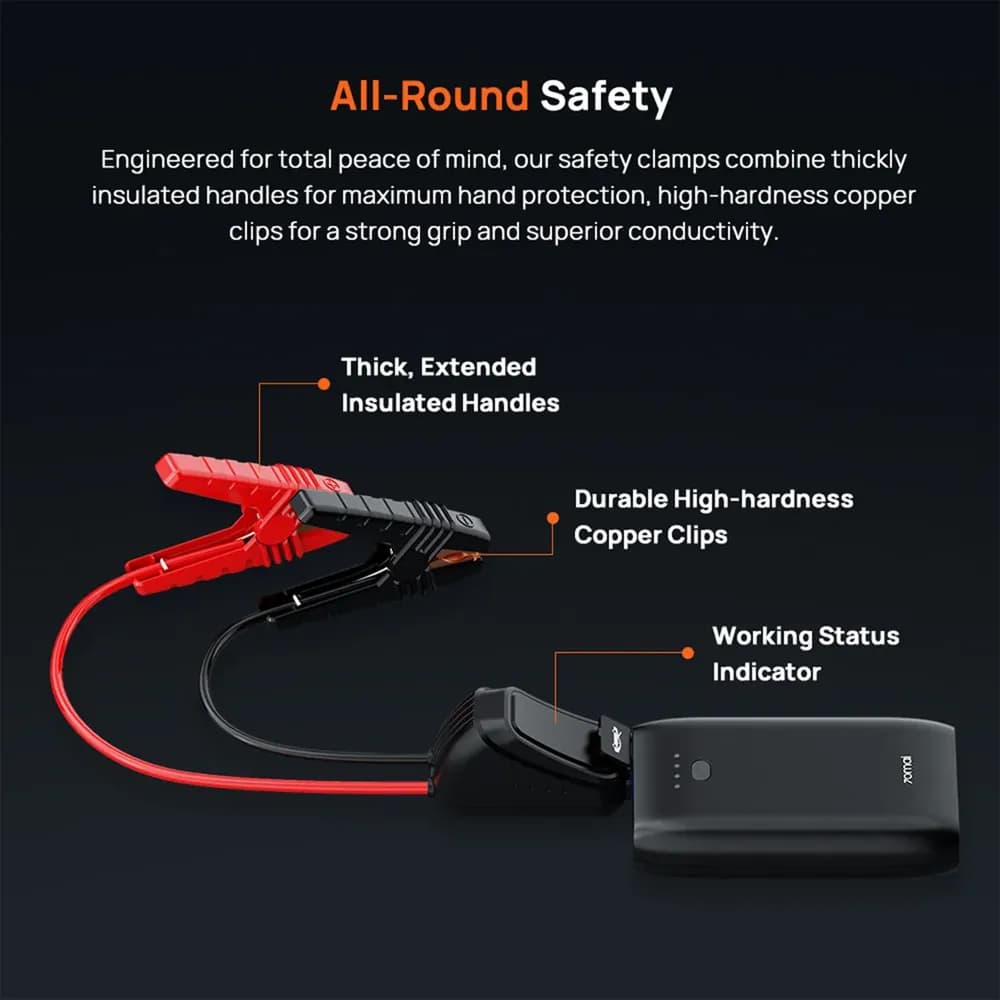 پاوربانک و جامپ استارتر شیائومی مدل Xiaomi 70mai Jump Starter 2 PS07 — تصویر ۳