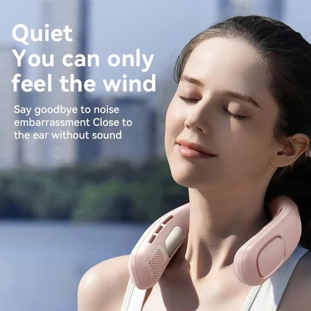پنکه گردنی جنریک مدل Cold Compress Neck Fan Model N90 — تصویر ۳