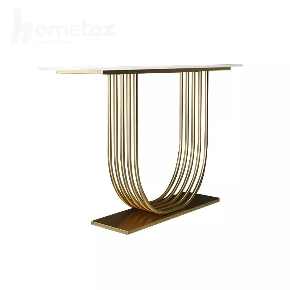 میز کنسول استیل لاکچری طرح آژند — تصویر ۶