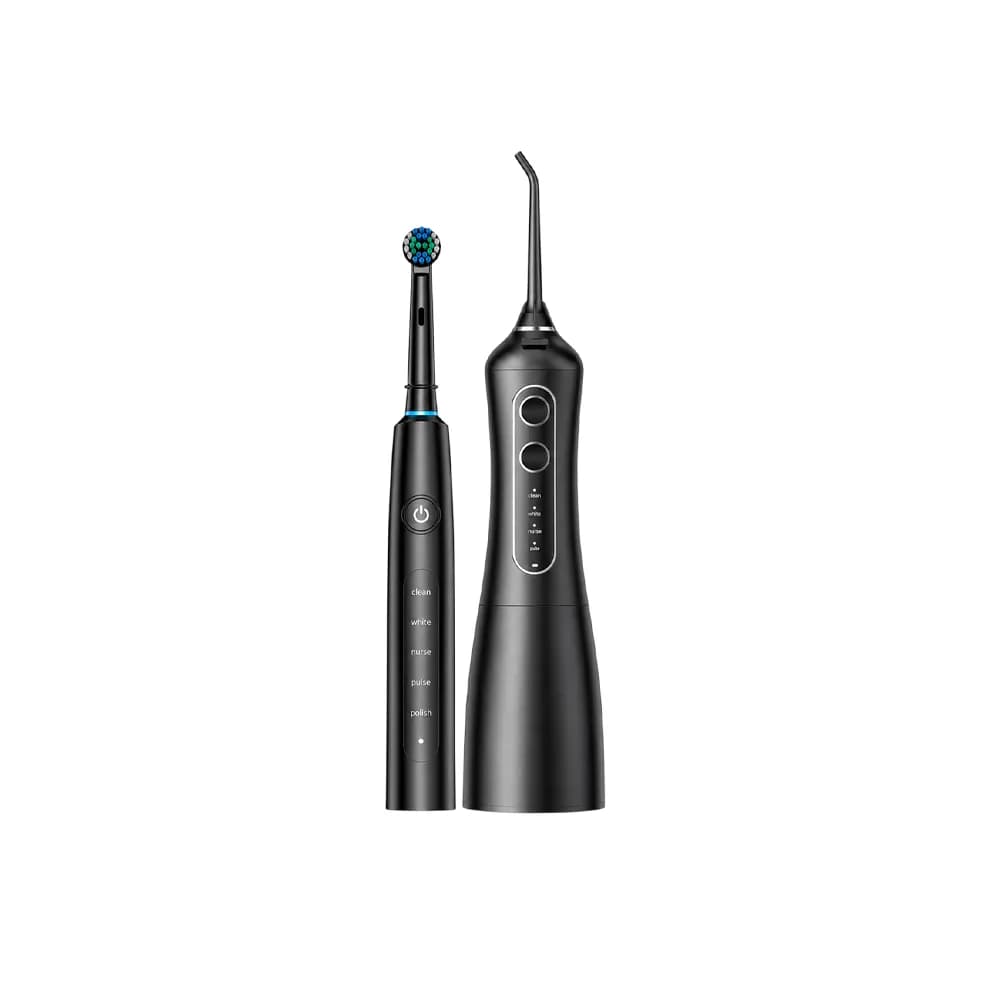 مسواک برقی و واترجت سنک مدل Senk Intelligent Water Flosser & Electric Toothbrush Set Model 1001