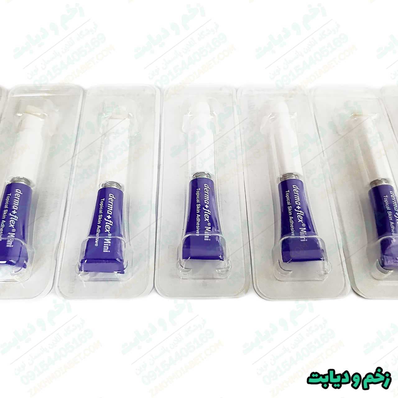 چسب مایع بخیه درمافلکس مینی 0.36 میل — تصویر ۵