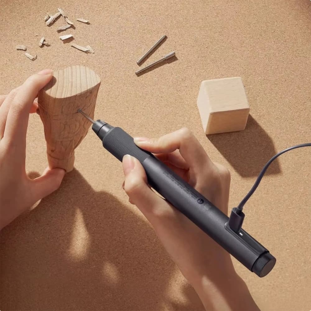 قلم منبت کاری شارژی شیائومی مدل Mijia Electric Rotary Tool Kit MJDMB001QW — تصویر ۵