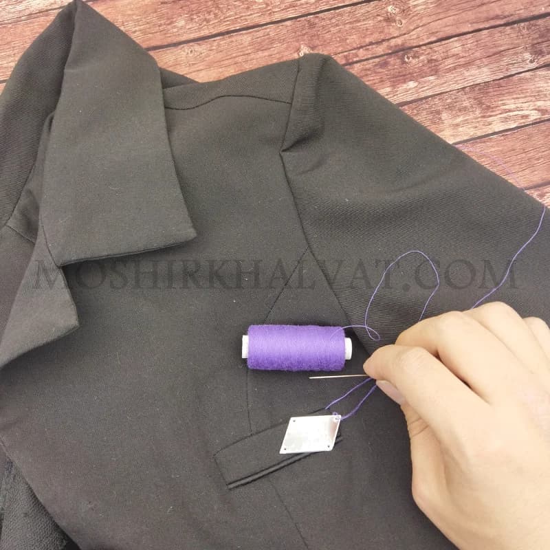 آینه شکسته پلکسی دوختنی — تصویر ۴