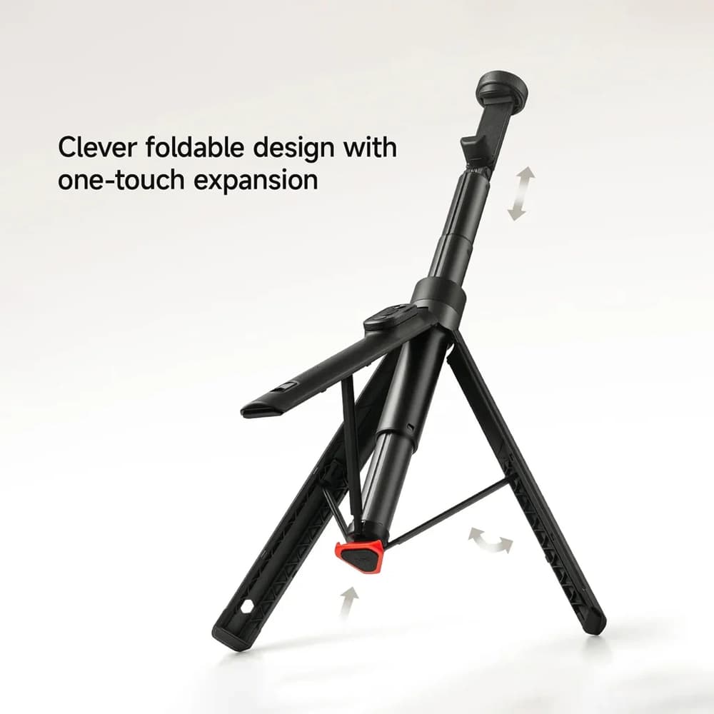 مونوپاد و سه پایه بلوتوثی شیائومی Mi Zoom Floor Selfie Stick Tripod XMBJZPG01YM — تصویر ۲