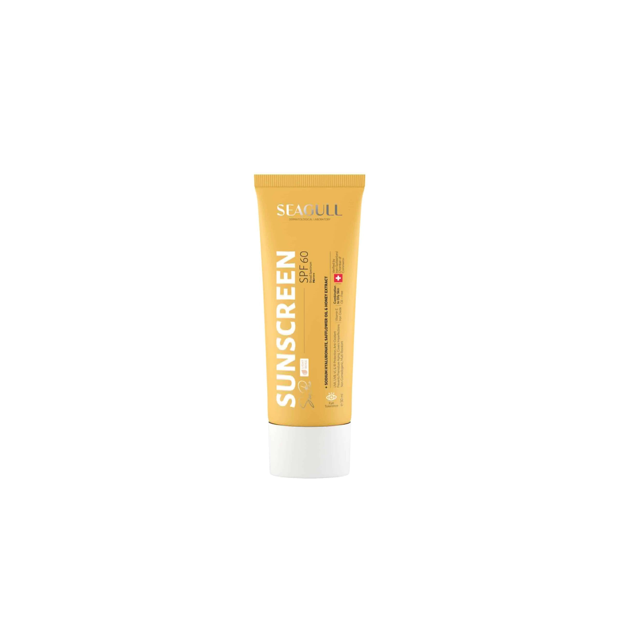 کرم ضد آفتاب رنگی فاقد چربی سی گل SPF60 — تصویر ۳