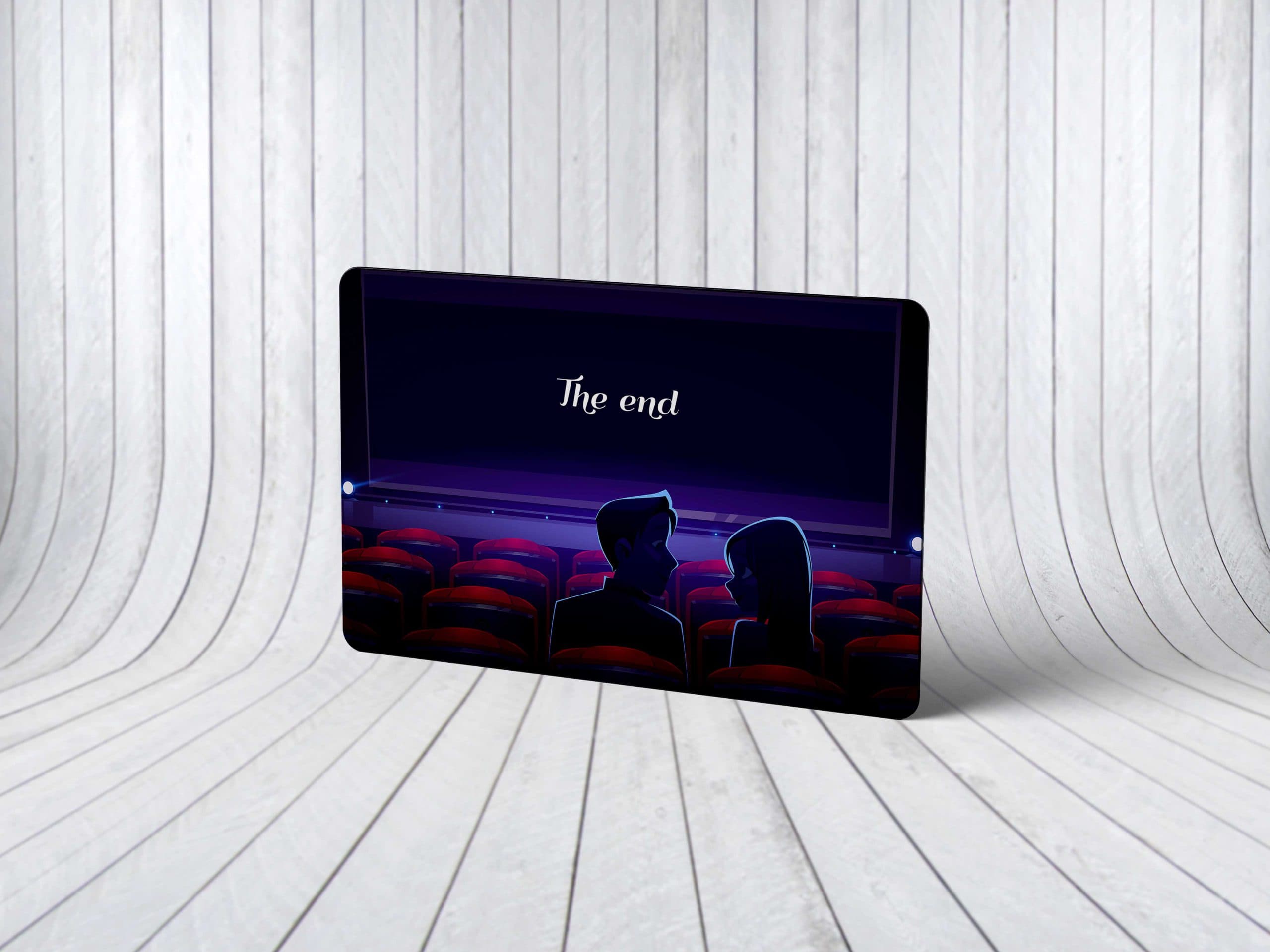 استیکر کارت بانکی | عابر بانک مدل فانتزی عاشقانه 85 | Fancy Romantic Love card sticker 85