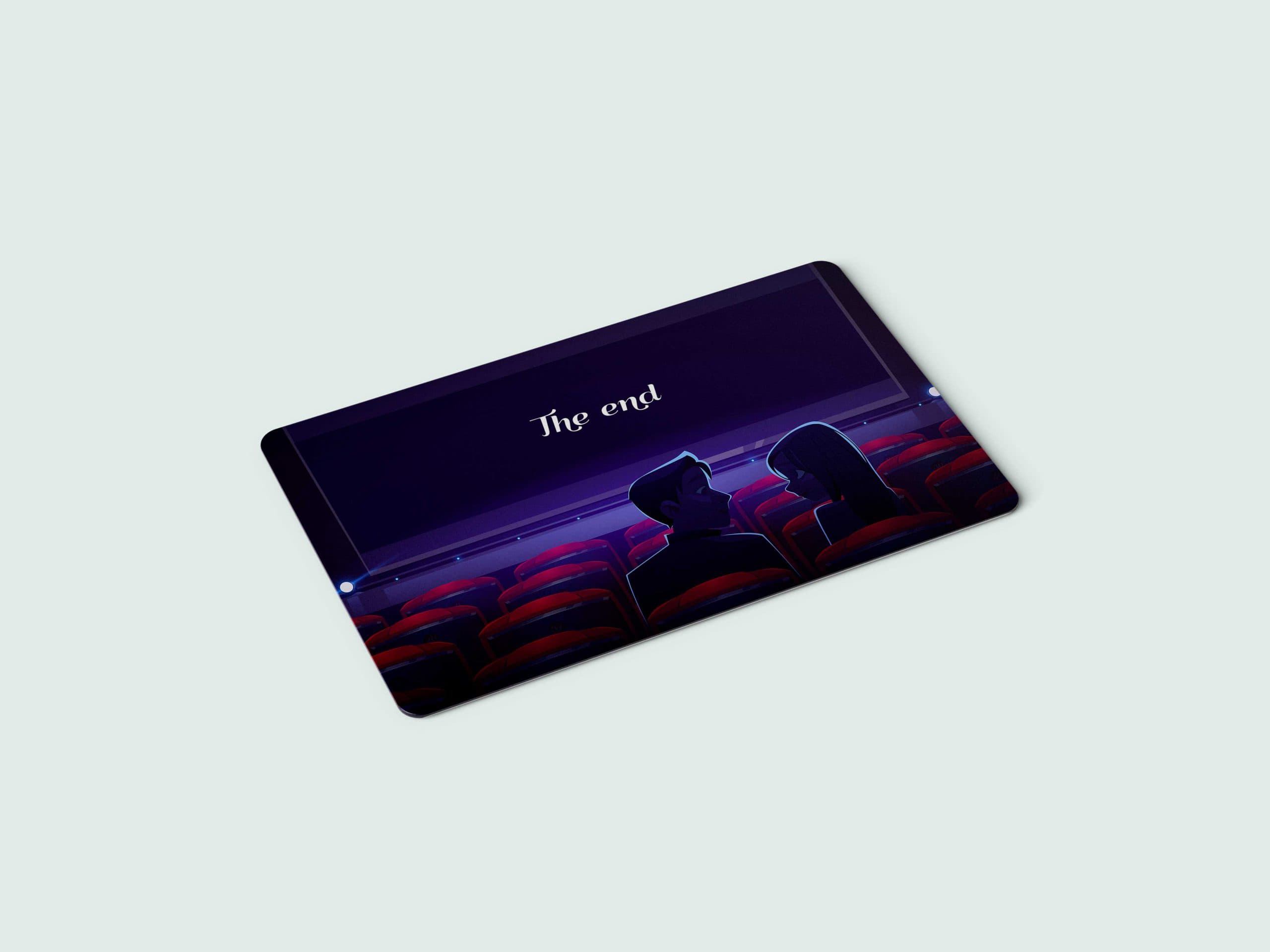 استیکر کارت بانکی | عابر بانک مدل فانتزی عاشقانه 85 | Fancy Romantic Love card sticker 85 — تصویر ۲