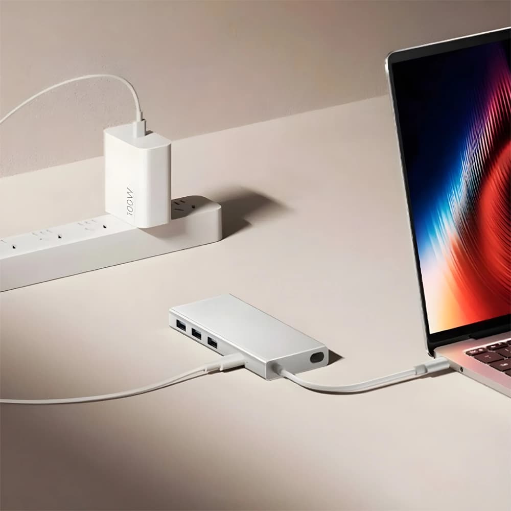 هاب 4 پورت یو اس بی شیائومی مدل Xiaomi Ports USB Hub Extender 4 In 1 XMSTFXQ01YM — تصویر ۷