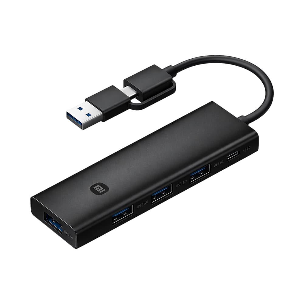 هاب 4 پورت یو اس بی شیائومی مدل Xiaomi Ports USB Hub Extender 4 In 1 XMSTFXQ01YM