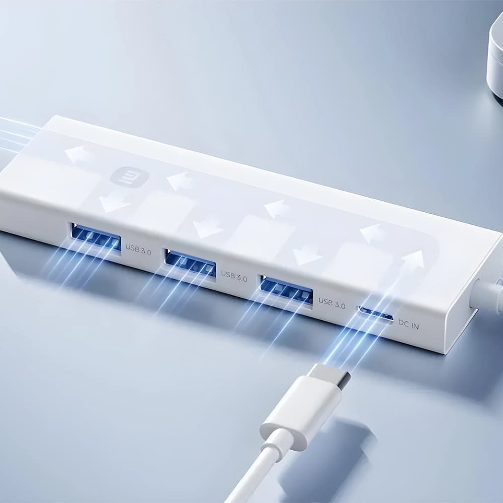 هاب 4 پورت یو اس بی شیائومی مدل Xiaomi Ports USB Hub Extender 4 In 1 XMSTFXQ01YM — تصویر ۵