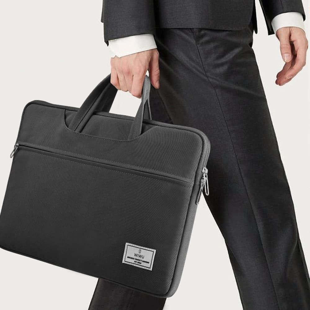 کيف لپ تاپ 15.6 اینچ شیائومی مدل WIWU ViVI Laptop Handbag — تصویر ۵