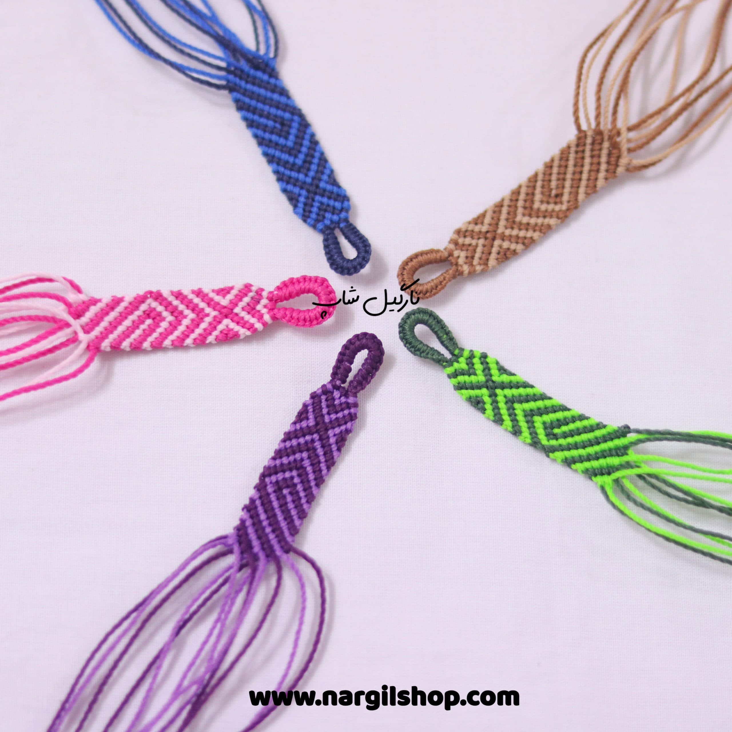 دستبند دوستی هم نوار | friendship bracelet 10 — تصویر ۴