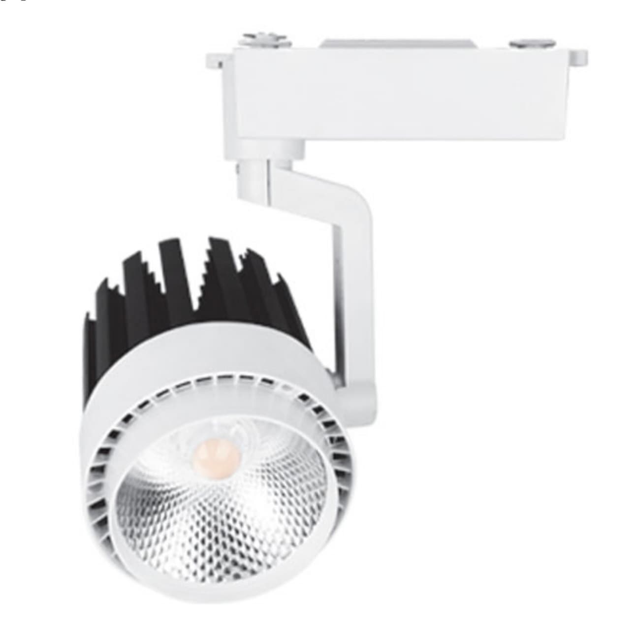 چراغ ریلی COB بدنه سفید 50 وات پارس شعاع توس