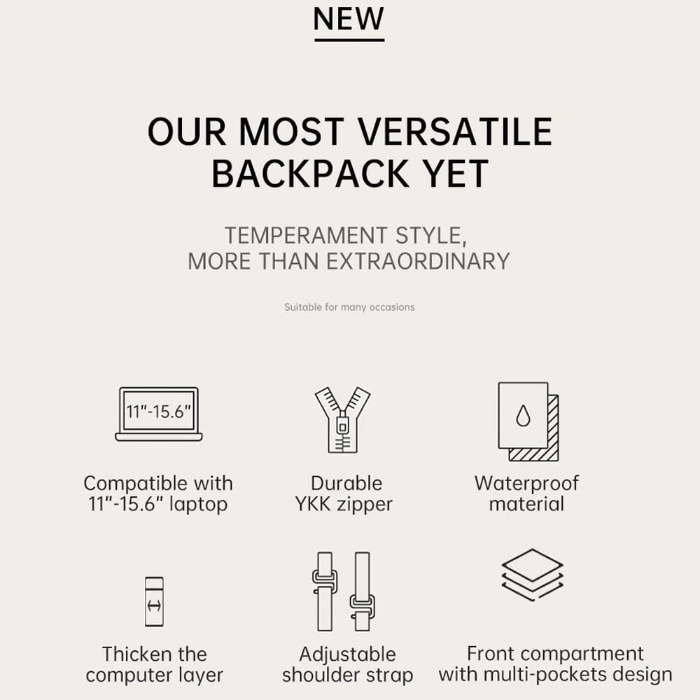 کیف لپ تاپ 15.6 اینچ شیائومی مدل WIWU Minimalist Laptop bag Pro — تصویر ۴