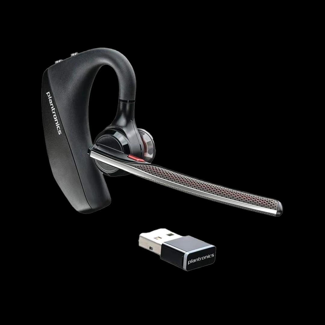 هدست بلوتوث Plantronics (Poly) Voyager 5200 UC فول پک — تصویر ۲