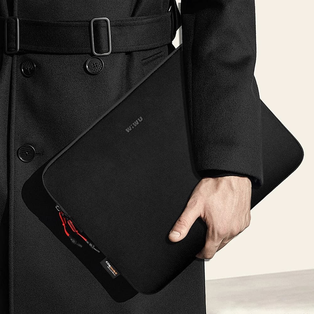کیف لپ تاپ 14 اینچ شیائومی مدل WIWU Skin Armor Sleeve — تصویر ۳