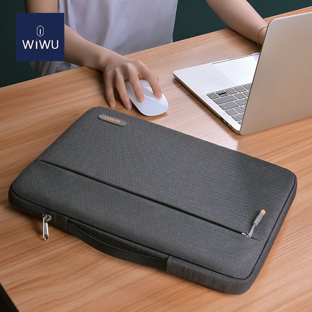 کیف لپ تاپ 14 اینچ شیائومی مدل WIWU Pilot Sleeve Waterproof Polyester Laptop Bag — تصویر ۵