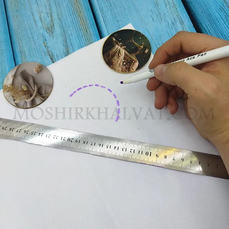 کاغذ الگو سفید برفی — تصویر ۴