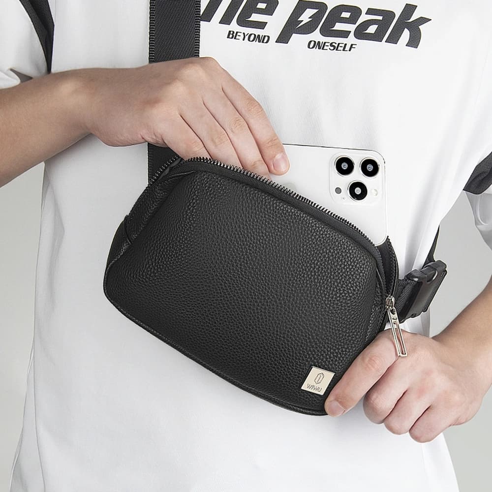 کيف کراس بادی لوازم جانبی شیائومی مدل WIWU Bag capacity Lulu Crossbody Bag — تصویر ۳
