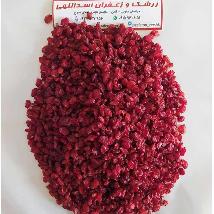 زرشک دانه اناری نیم کیلویی (500 گرم) | 1404 — تصویر ۲