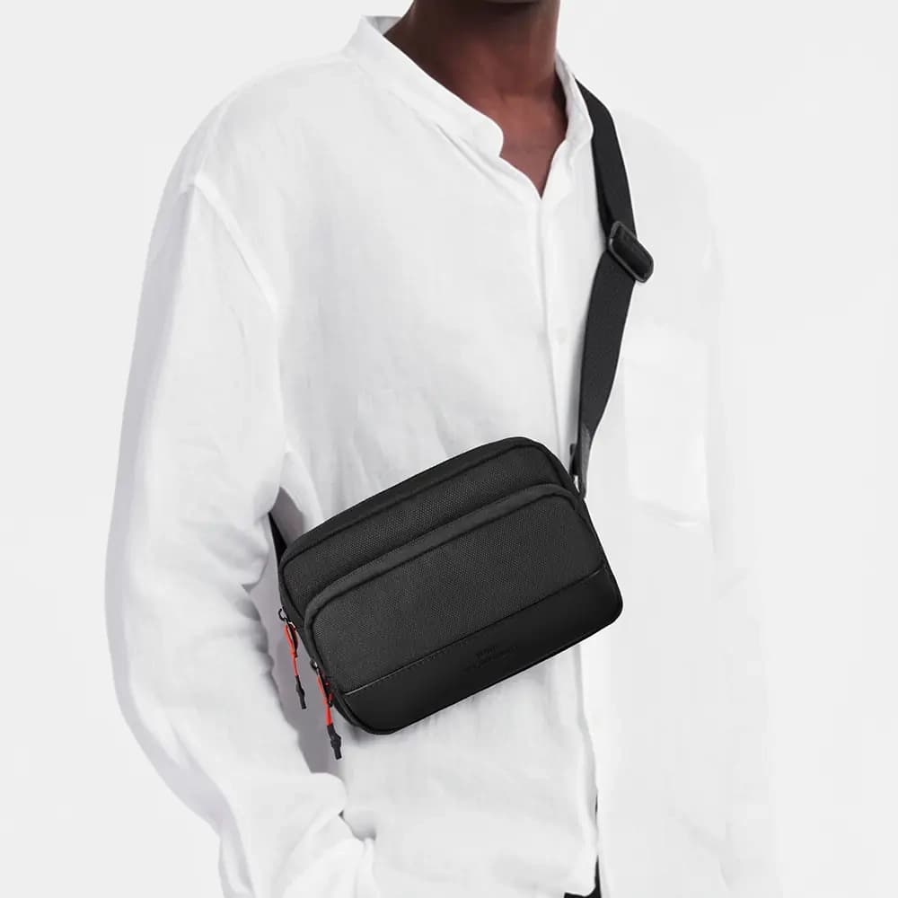 کيف کمری کراس بادی شیائومی مدل WIWU Essen Crossbody Bag 2 in 1 — تصویر ۳