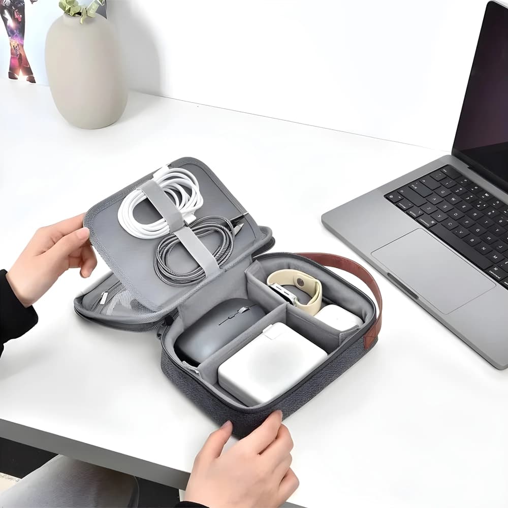 کيف لوازم جانبی شیائومی مدل WIWU Minimal Tech Pouch — تصویر ۴
