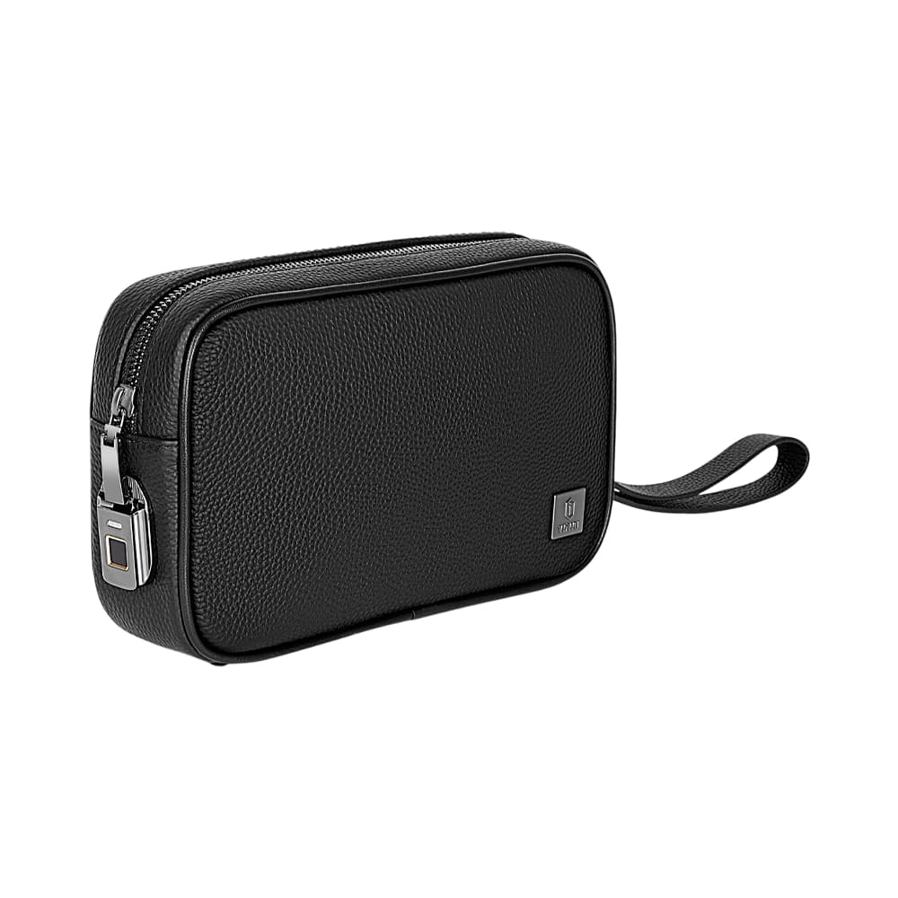 کيف لوازم جانبی همراه با اثر انگشت هوشمند شیائومی مدل WIWU Master Genuine Leather Fingerprint Lock Pouch