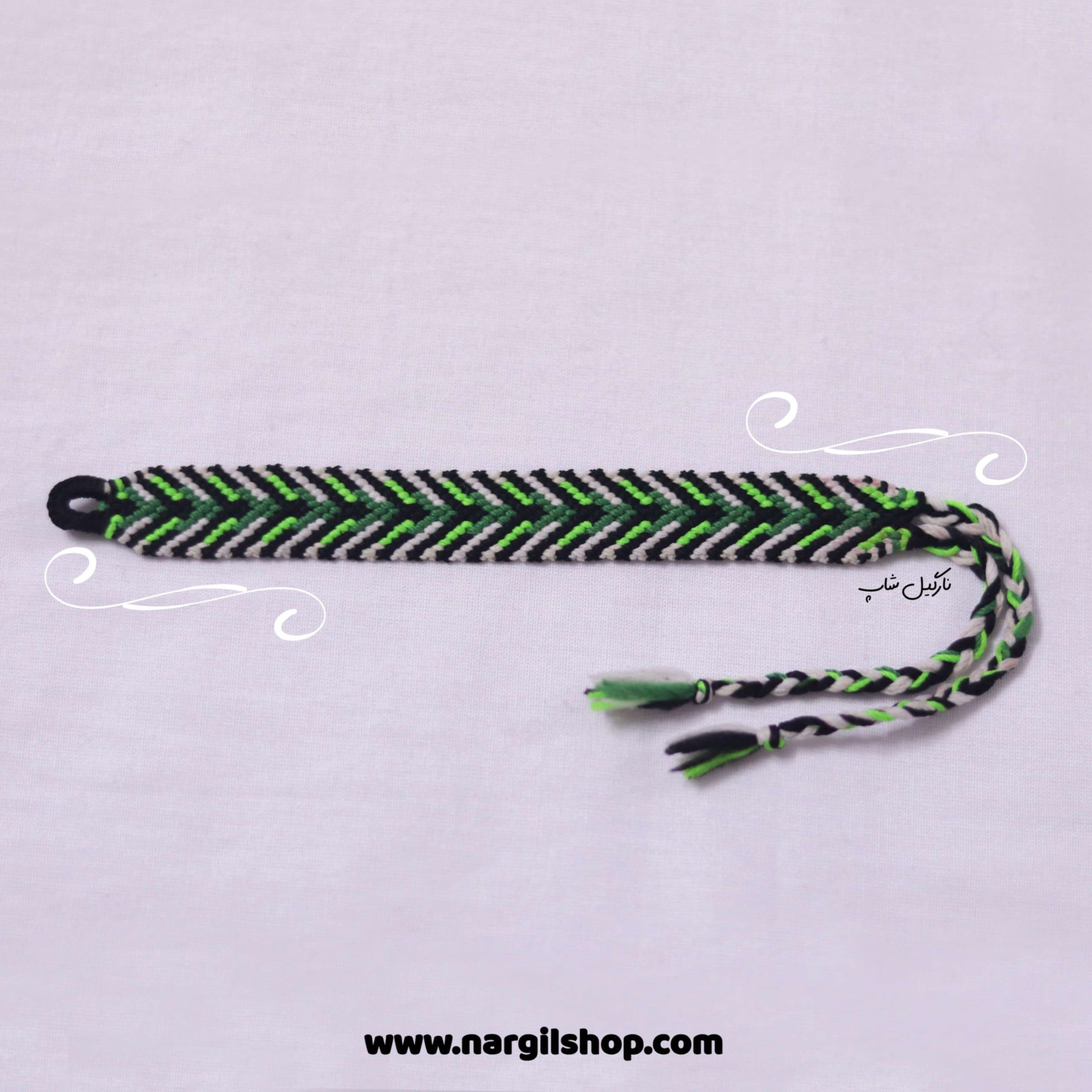 دستبند دوستی تپش جنگل | friendship bracelet 09