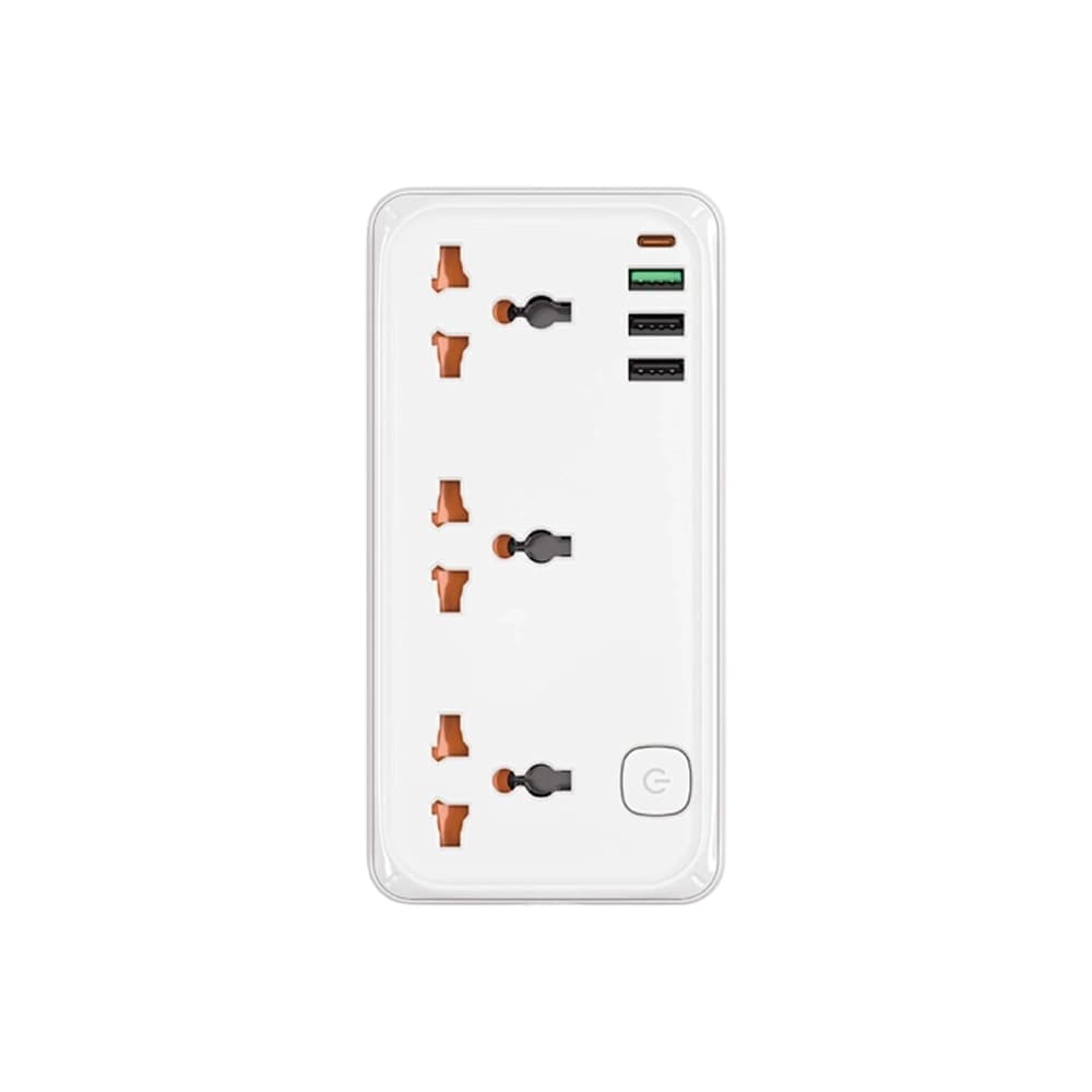 چندراهی برق شیائومی مدل WIWU Cube 30W Multiple Function Gan Power Strip WI-S005